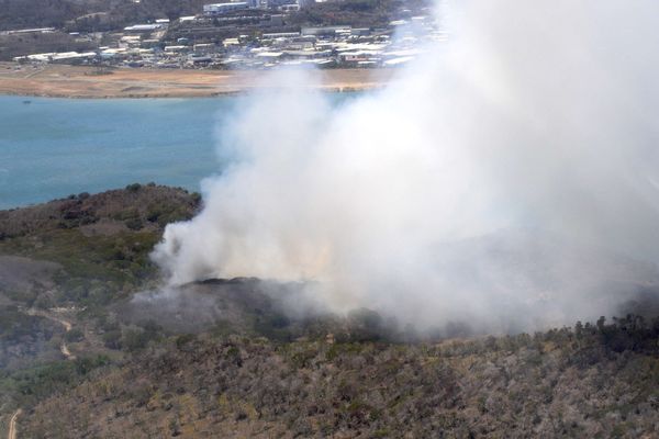 Feu du pic aux Morts (26 décembre 2017)