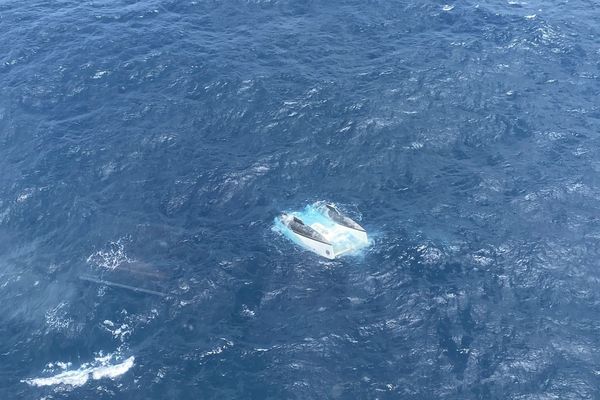 Le voilier du skipper français