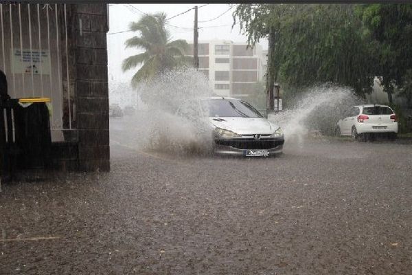 Fortes pluies à La Possession