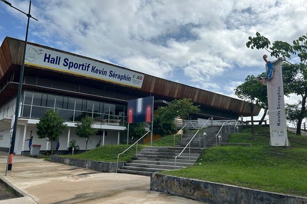 Le hall sportif Kevin Seraphin à Cayenne