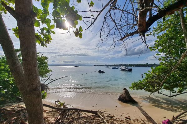 Ilet du Gosier, en Guadeloupe.