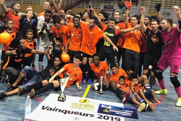 Futsal FC Montjoly champion pour la 2ème année consécutive