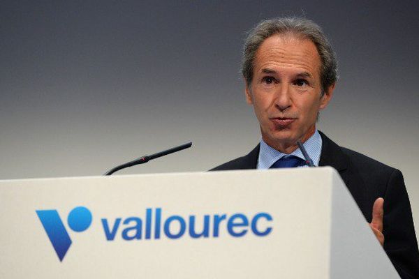 Philippe Crouzet, PDG du groupe Vallourec.