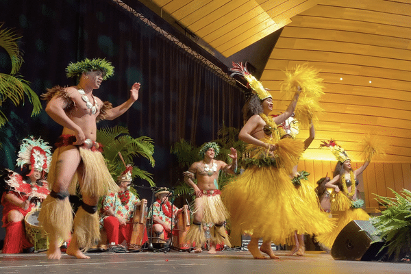 Les spectacles d'Ori Tahiti rythment les cinq jours de l'événement. À chaque fois, ils ont fait salle comble.