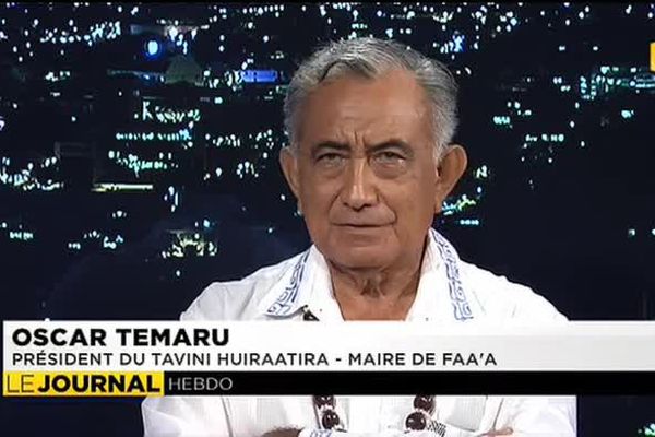 L'invité du journal : Oscar Temaru - Président du Tavini Huiraatira et Maire de Faa'a