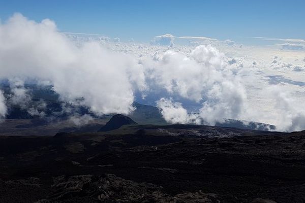 Nuages au volcan