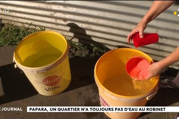 A Papara, la distribution d’eau ne coule pas de source