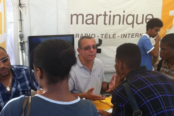 Le salon du lycéen avec Martinique 1ère