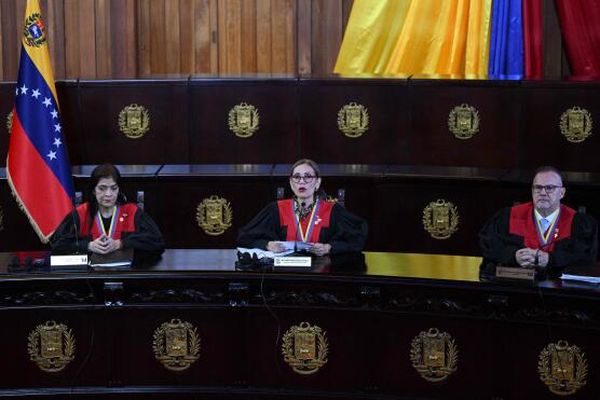 La présidente du Tribunal suprême de justice du Venezuela, Caryslia Rodriguez