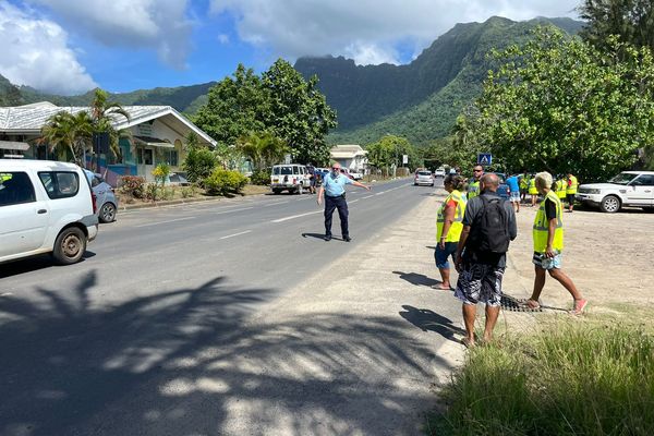 contrôles routiers Moorea