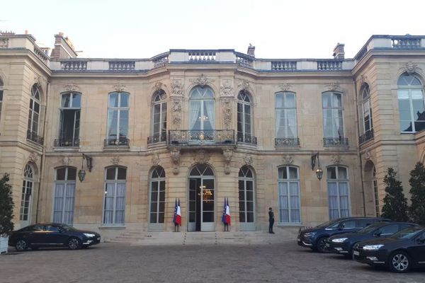 L'hôtel de Matignon à Paris.