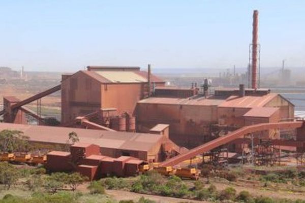 L'aciérie d'Arrium à Whyalla, en Australie méridionale. 