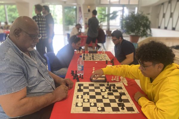 Le onzième tournoi d'échec de Nouméa, organisé à la mairie de Nouméa ce samedi.