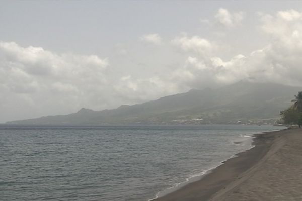 Brume de sable sur la Martinique 