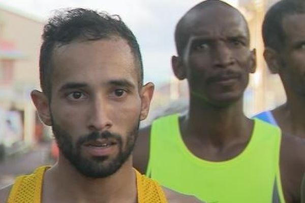 Mondhir Fékir, vainqueur de la 26ème édition des Foulées du Sud - Martinique 