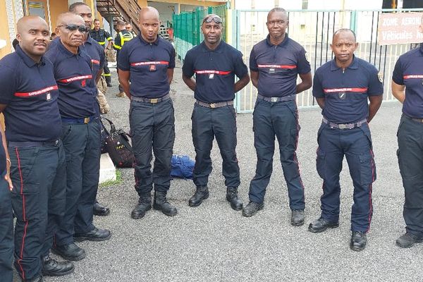 sapeurs-pompiers renfort la réunion cyclone