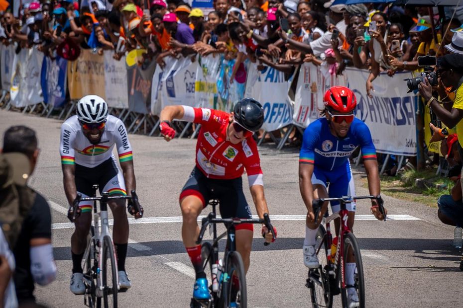 Tour de Guyane 2024 le maillot jaune pour le Guyana, la victoire de