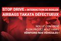 Airbags défectueux Takata : Stop Drive 974, un plan d’action insuffisant pour les associations