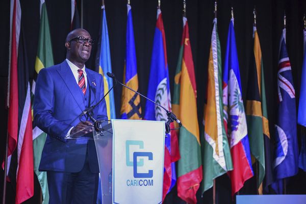 Keith Rowley, premier ministre de Trinidad et Tobago