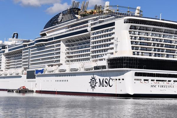 Le MSC Virtuosa avec ses 19 ponts et 2400 cabines