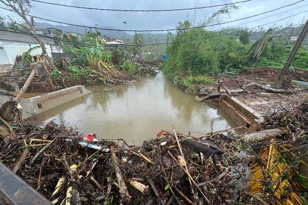 Ouangani, au lendemain du passage de la tempête Dikledi