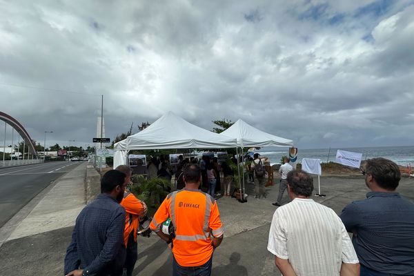 Réseau d'eaux usées Saint-Leu fin des travaux