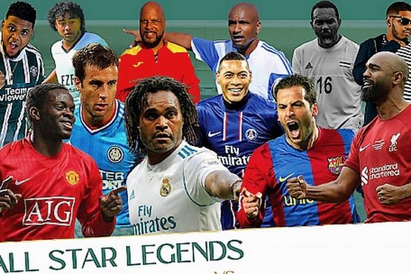 All Star Legends padel foot Maurice 1 oct 2024