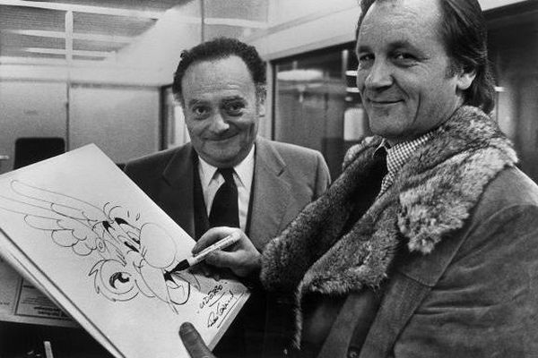 Uderzo et Goscinny dans les années 70 