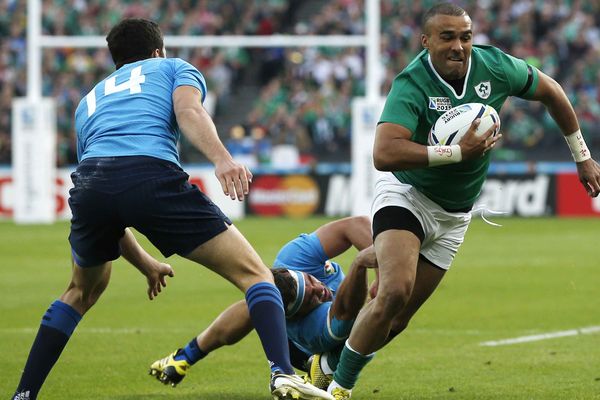 Rugby : Simon Zebo, un Irlandais aux origines martiniquaises face au XV de France