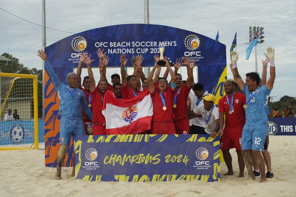 Les Tiki Toa remportent la Coupe des nations de l'Oceania Beach Soccer