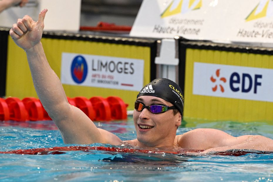 Natation Maxime Grousset Champion De France Du 50 Mètres Papillon 9067