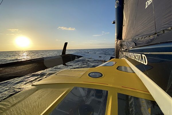 Voile - transat Jacques Vabre - Duo - Sailing - onboard - skipper photographer