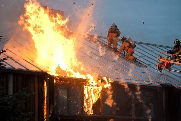 Incendie maison 