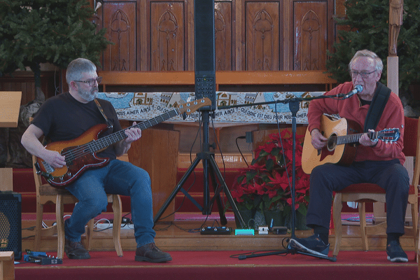 Philippe Apesteguy et Henri Lafitte en concert en l'église des Ardilliers