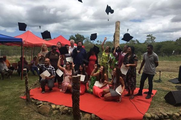 Les étudiants de Koné reçoivent leurs diplômes 