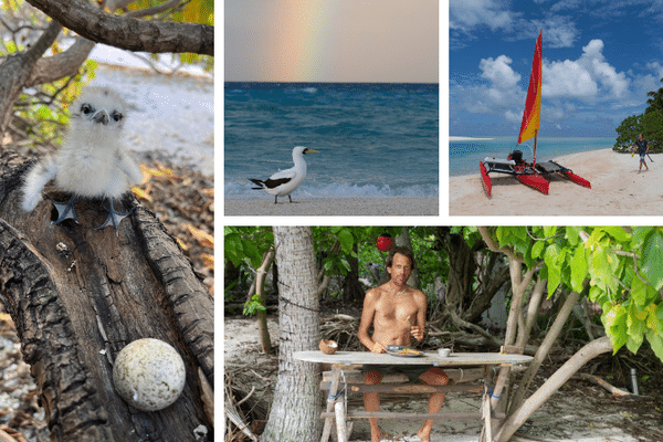 Matthieu Juncker, biologiste marin, parti vivre en autarcie pendant 8 mois sur un atoll polynésien