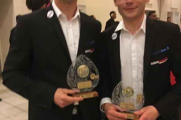 Pirre-Luc Baroux et Jérémy Jacquemet, 1er prix Professionnel Equipe Art et Table