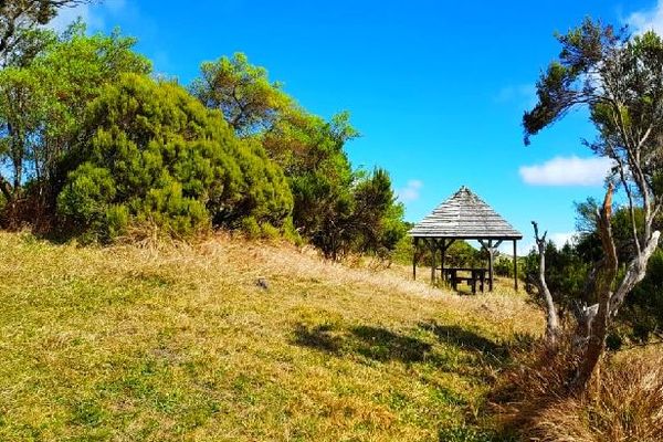 Ciel bleu sur La Réunion 21 août 2020