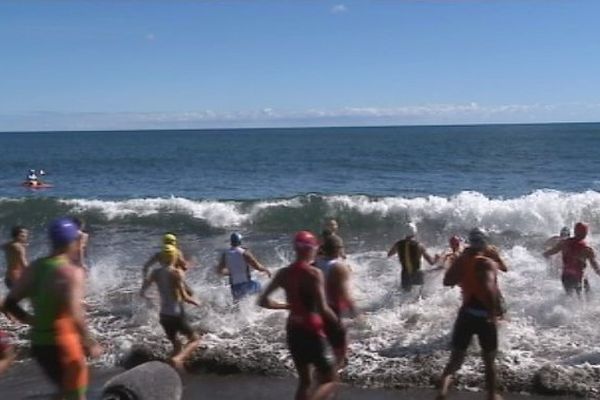 Une météo idéale pour un triathlon haut en couleurs