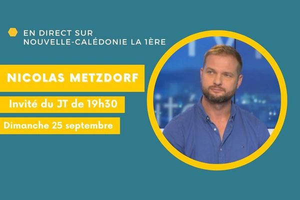 Le député et ex-maire de La Foa sera l'invité du JT ce 25 septembre.