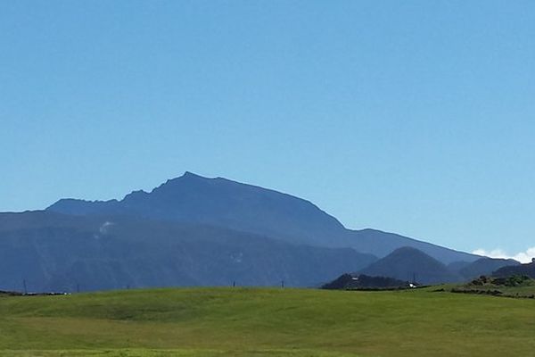 Ciel bleu sur la Plaine des Cafres