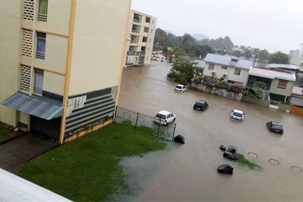 Inondations au François