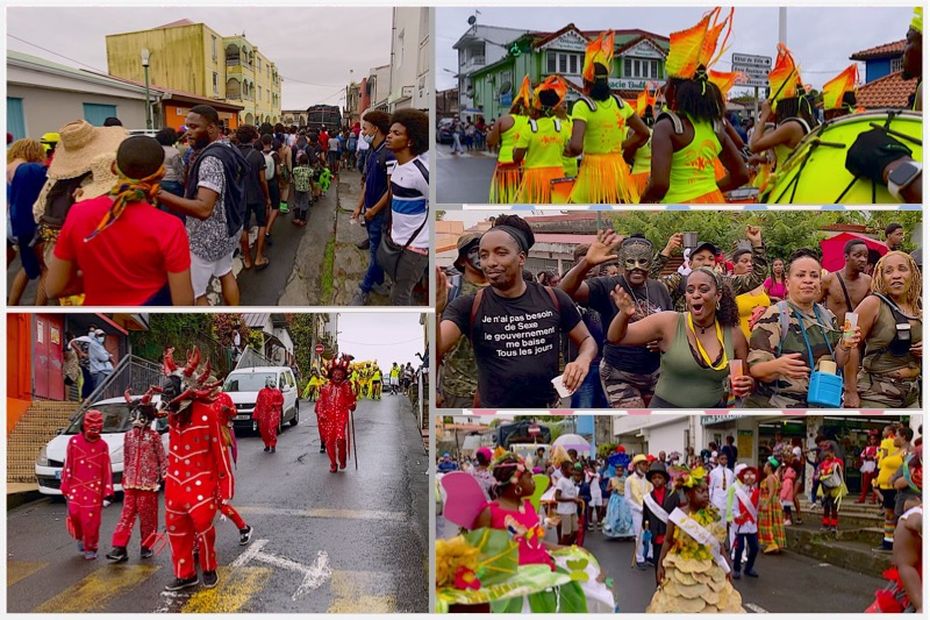 Le "SaintJoseph Carnival" première parade carnavalesque de 2022 en