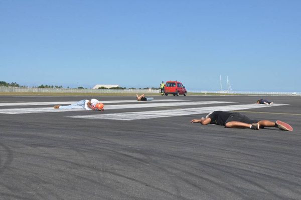 Le plan ORSEC en Polynésie a été déclenché à l’occasion d’un exercice grandeur nature mené mardi matin à l'aéroport de Faaa.