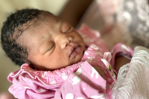 Née à 00h39, pesant 3,6 kg, Adrihanna Scarlette Cinatus représente un début d'année joyeux pour sa famille
