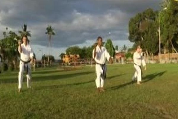 Les entraîneurs de Karaté de Saint-Laurent du Maroni