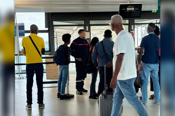 Les secours ont été mobilisés à l'aéroport.