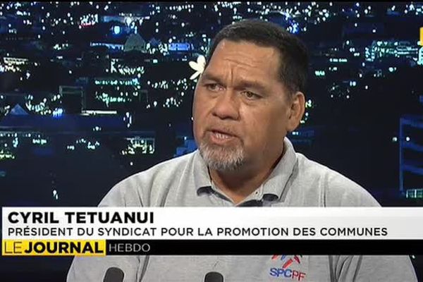 Cyril Tetuanui président du Syndicat pour la Promotion des Communes 01. 