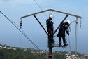 " La ligne à très haute tension est tombée ", EDF Réunion doit reconstruire une partie de son réseau après le passage du cyclone Garance