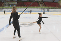 La perche, outil d'entraînement méconnu en patinage artistique